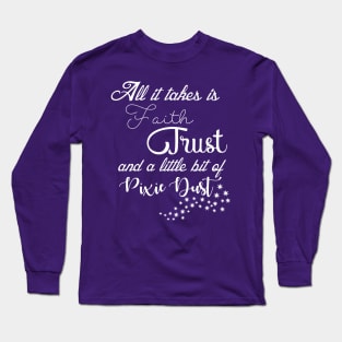 Faith and Trust Long Sleeve T-Shirt